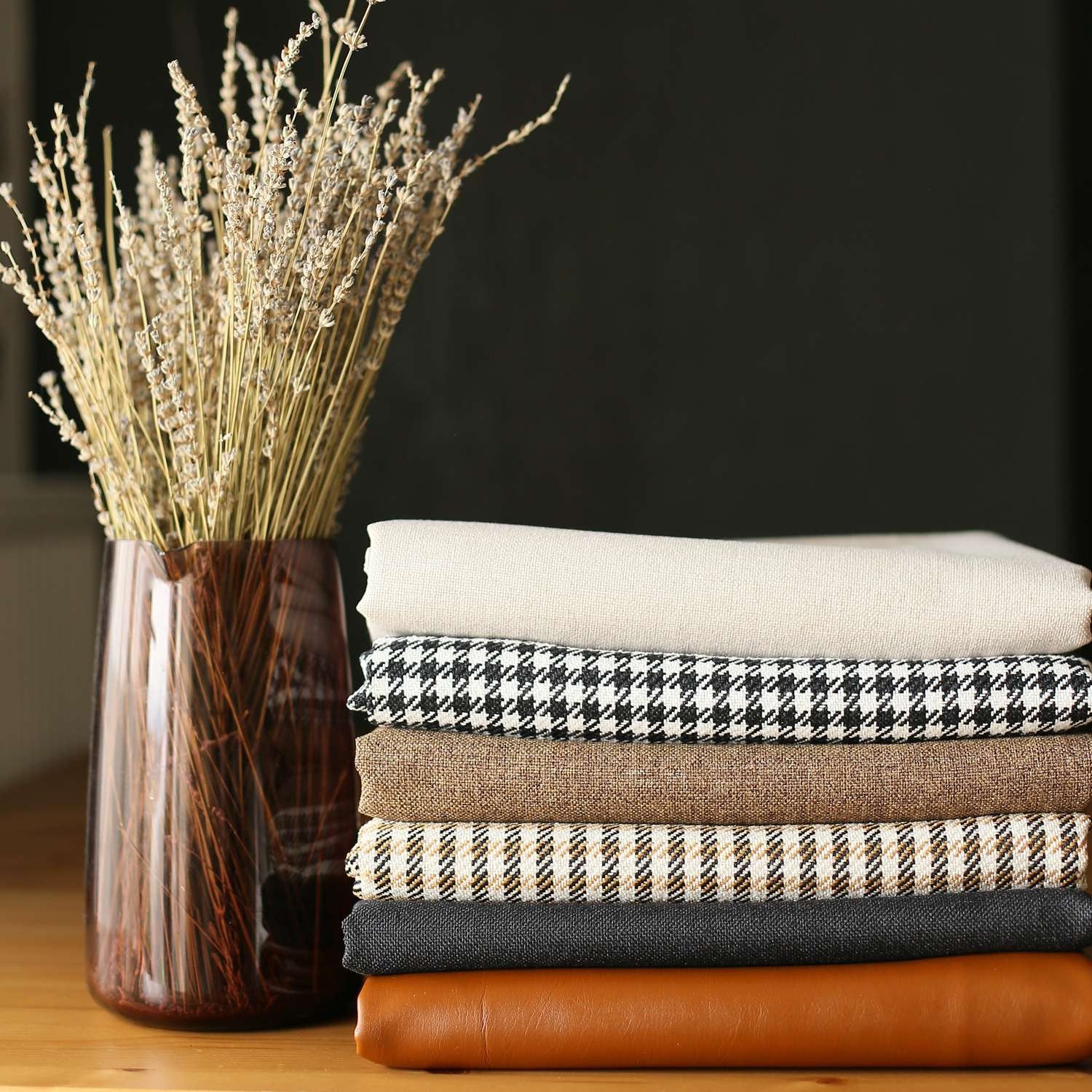 12" X 20" Brown and White Faux Leather Lumbar Throw Pillow-5