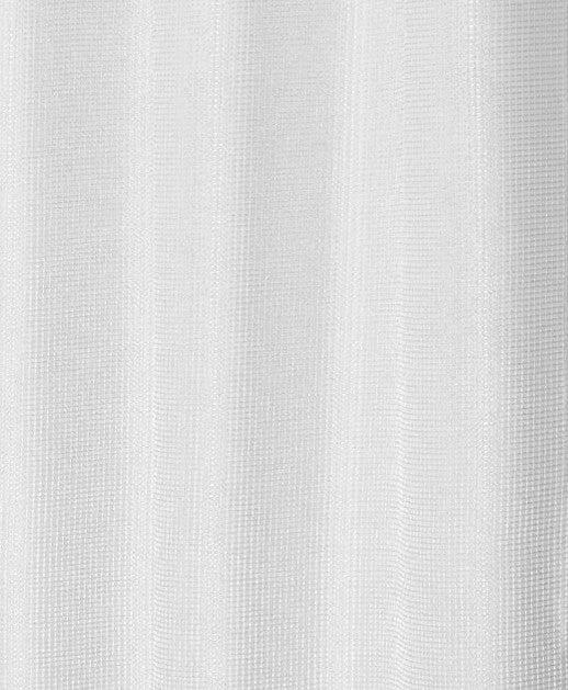 Luxurious White Waffle Weave Shower Curtain-3
