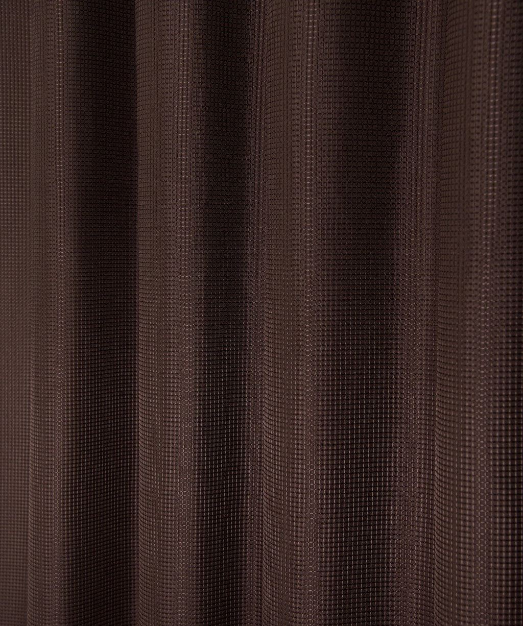 Luxurious Brown Waffle Weave Shower Curtain-3