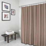 Luxurious Mocha Waffle Weave Shower Curtain-0