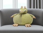 18" X 18" Green Novelty Throw Pillow-Accent Throw Pillows-DECOROLALA