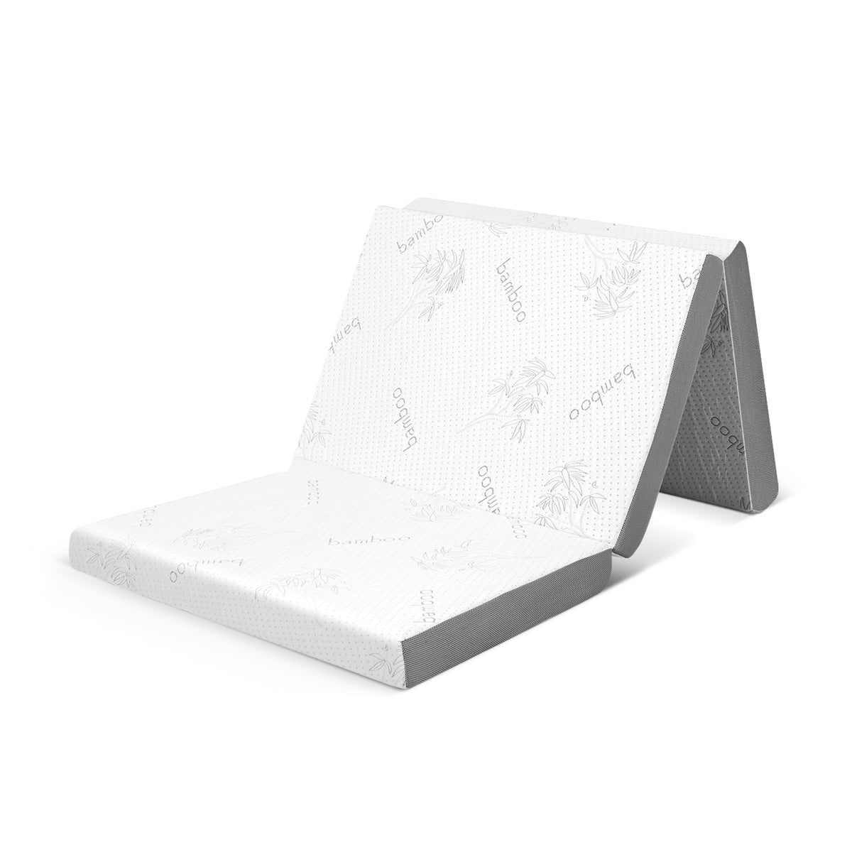 4 Inch Tri-fold Cooling Gel Memory Foam Mattress-Twin XL-Mattresses-DECOROLALA