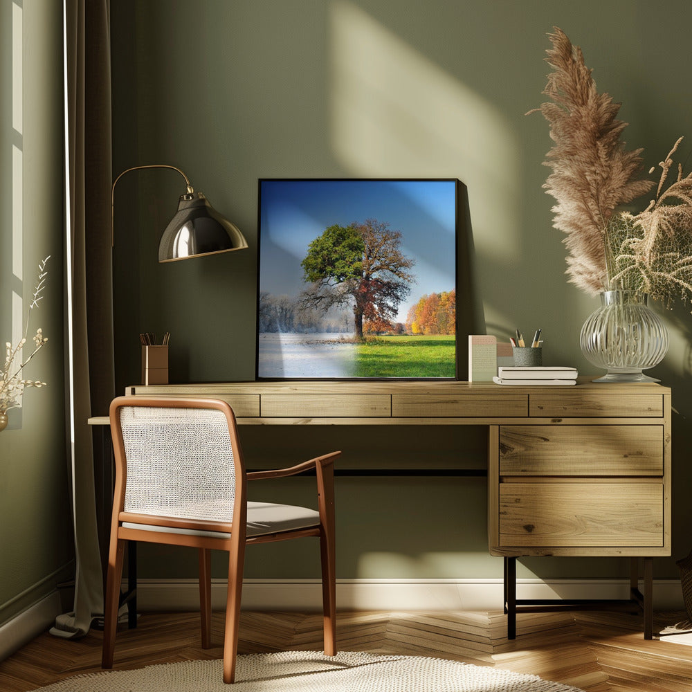 4 Seasons Wall Art by Adam Brzuszek-canvas-DECOROLALA