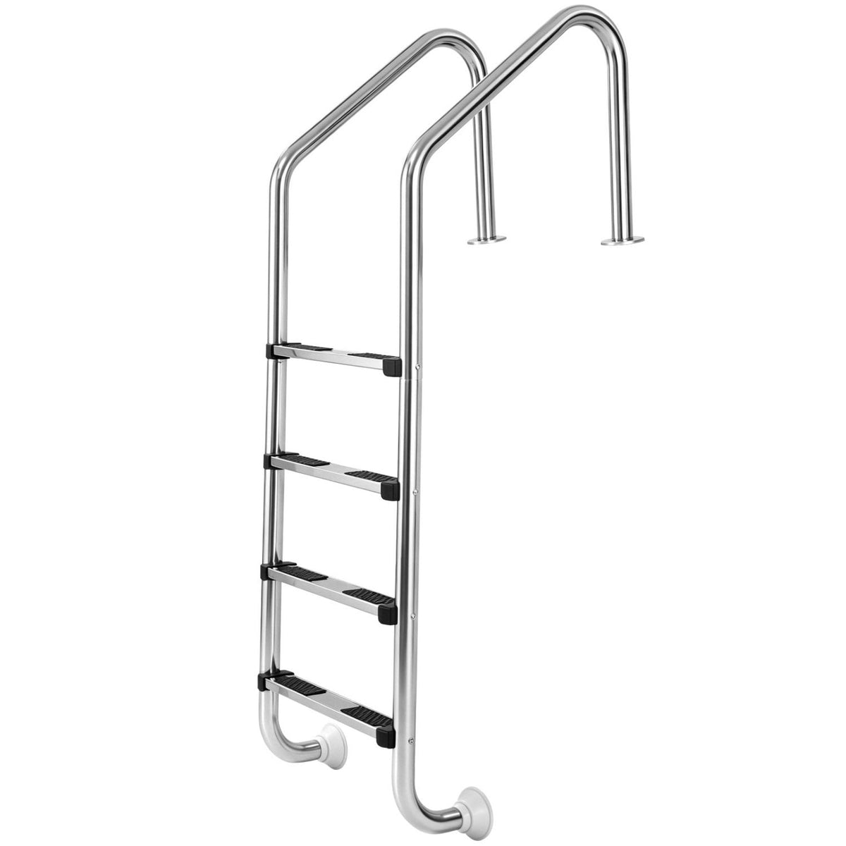 4-Step Inground Pool Ladder Stainless Steel Swimming Pool Ladder-Swimming Pools-DECOROLALA