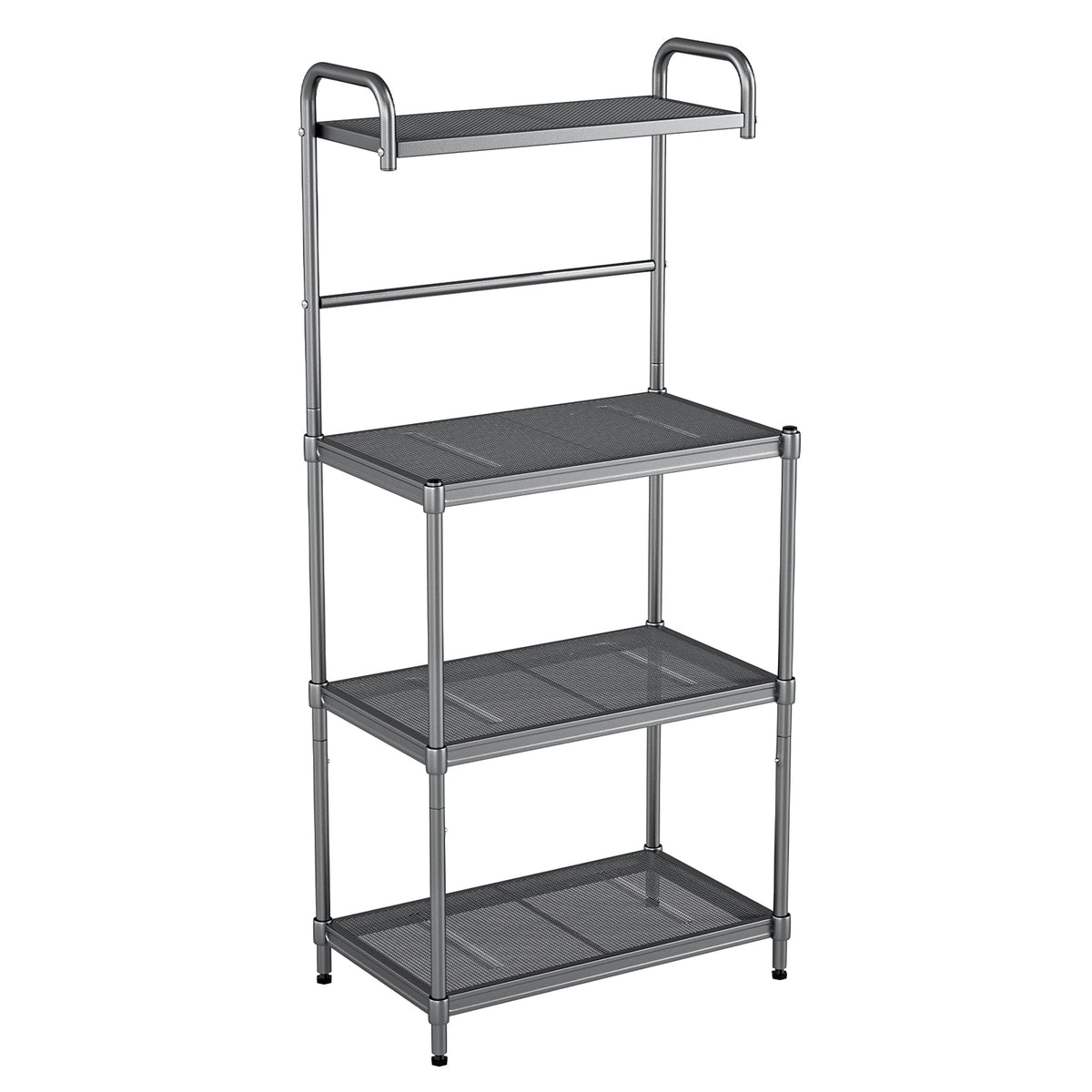 4-Tier Baker’s Rack Stand Shelves Kitchen Storage Rack Organizer-Baker’s Racks-DECOROLALA