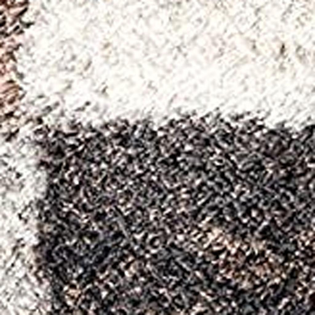 4' X 6' Beige Modern Blocks Area Rug-Area Rugs-DECOROLALA