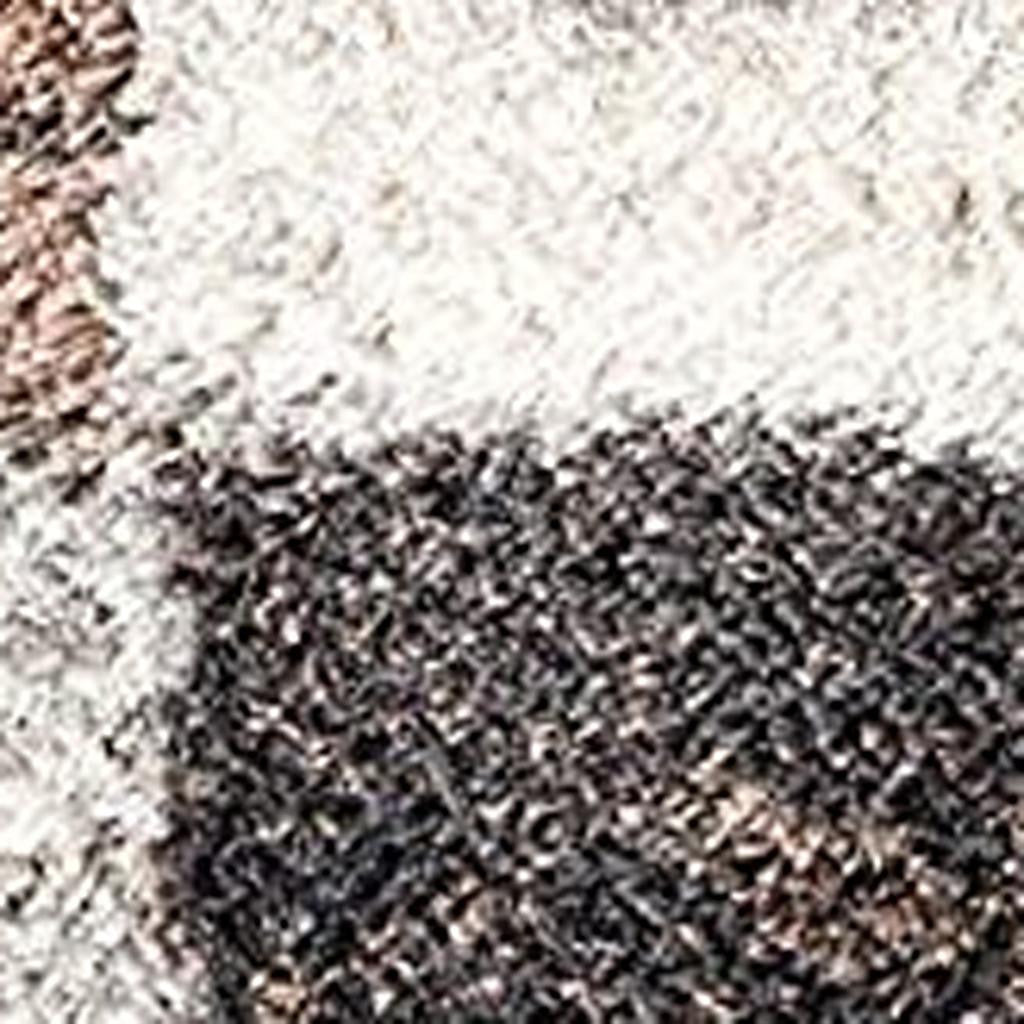 4' X 6' Beige Modern Blocks Area Rug-Area Rugs-DECOROLALA