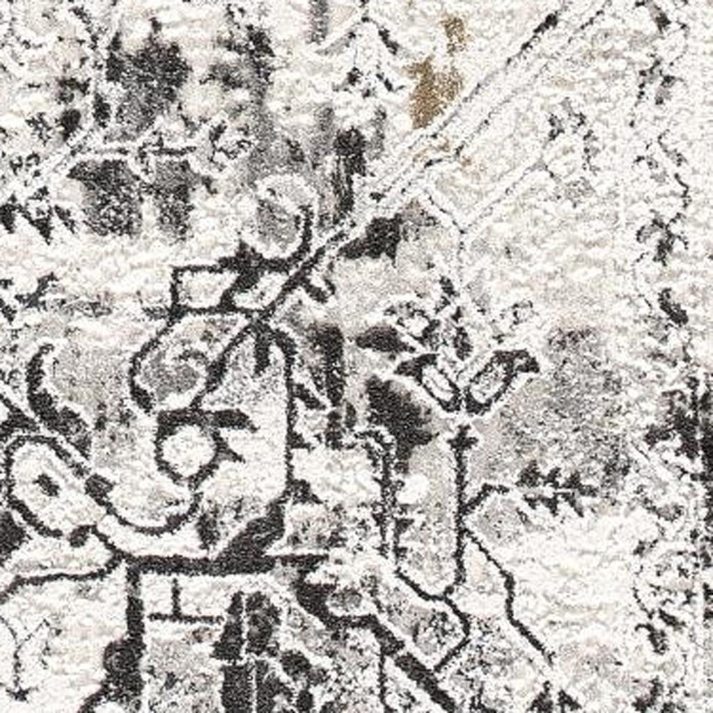 4' X 6' Beige Oriental Area Rug-Area Rugs-DECOROLALA