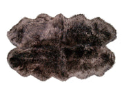 4' X 6' Chocolate Genuine Sheepskin Area Rug-Area Rugs-DECOROLALA