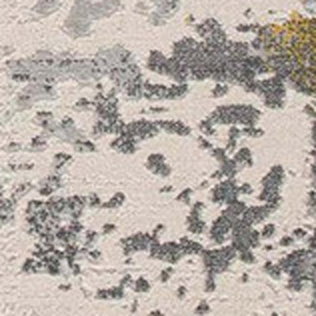 4' X 6' Gold Abstract Dhurrie Area Rug-Area Rugs-DECOROLALA