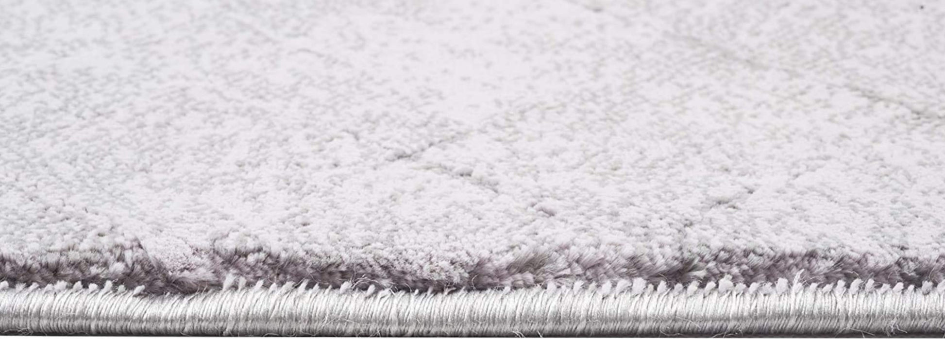 4' X 6' Gray Distressed Diamonds Area Rug-Area Rugs-DECOROLALA