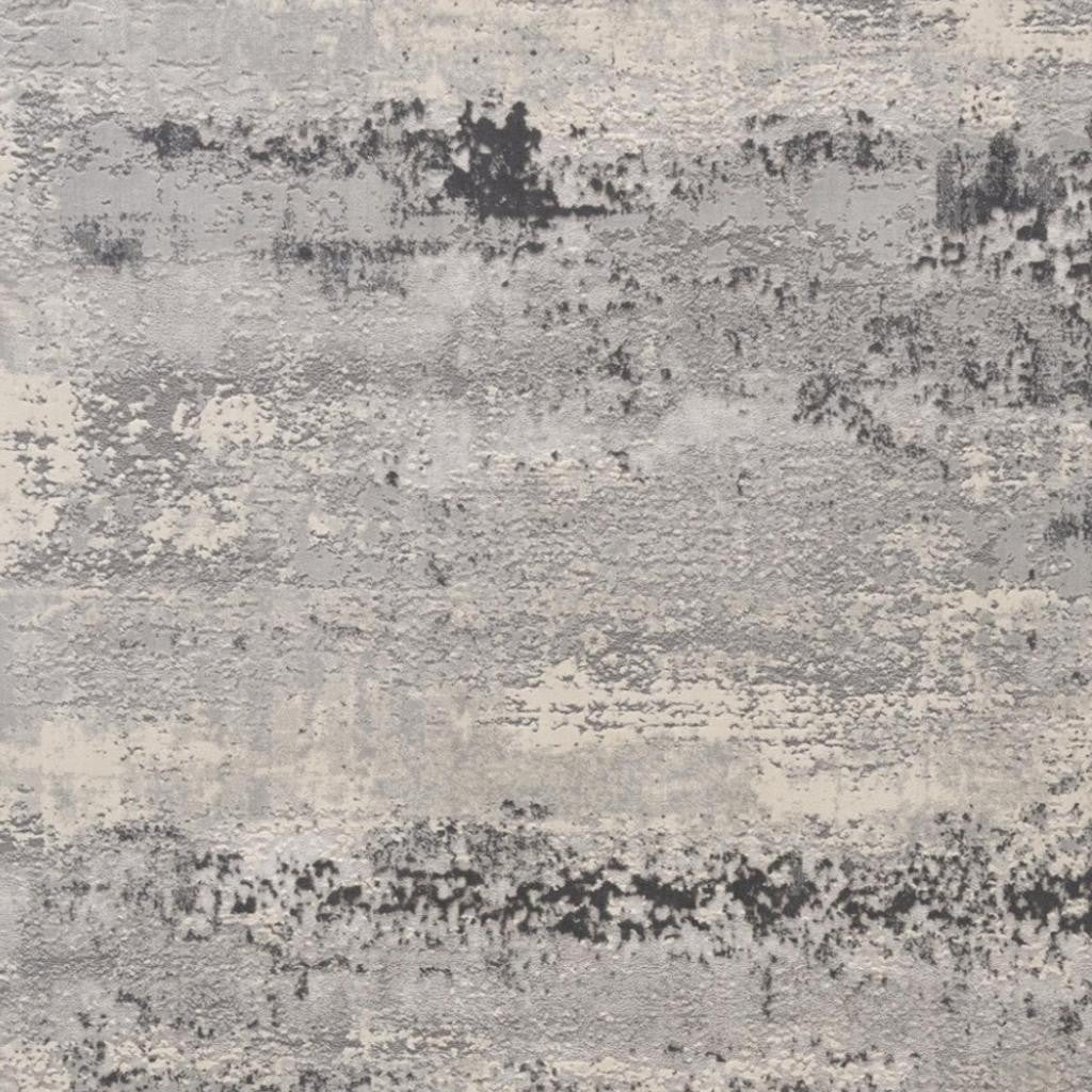 4' X 6' Gray Modern Abstract Area Rug-Area Rugs-DECOROLALA