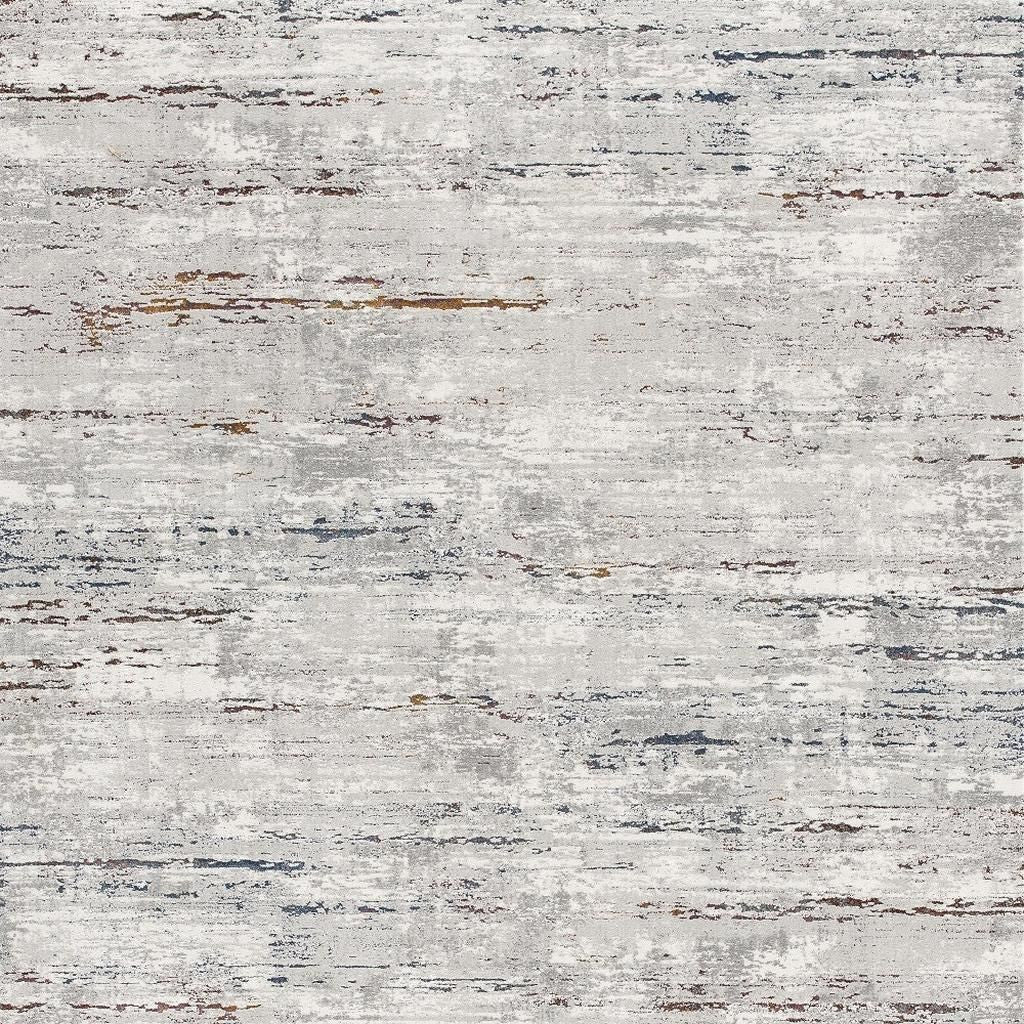 4' X 6' Grey Abstract Area Rug-Area Rugs-DECOROLALA