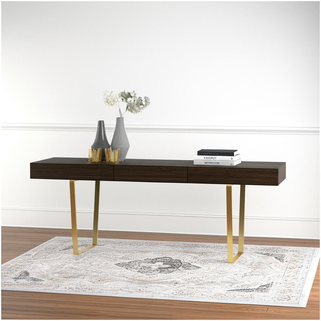 4' X 6' Grey Oriental Area Rug-Area Rugs-DECOROLALA