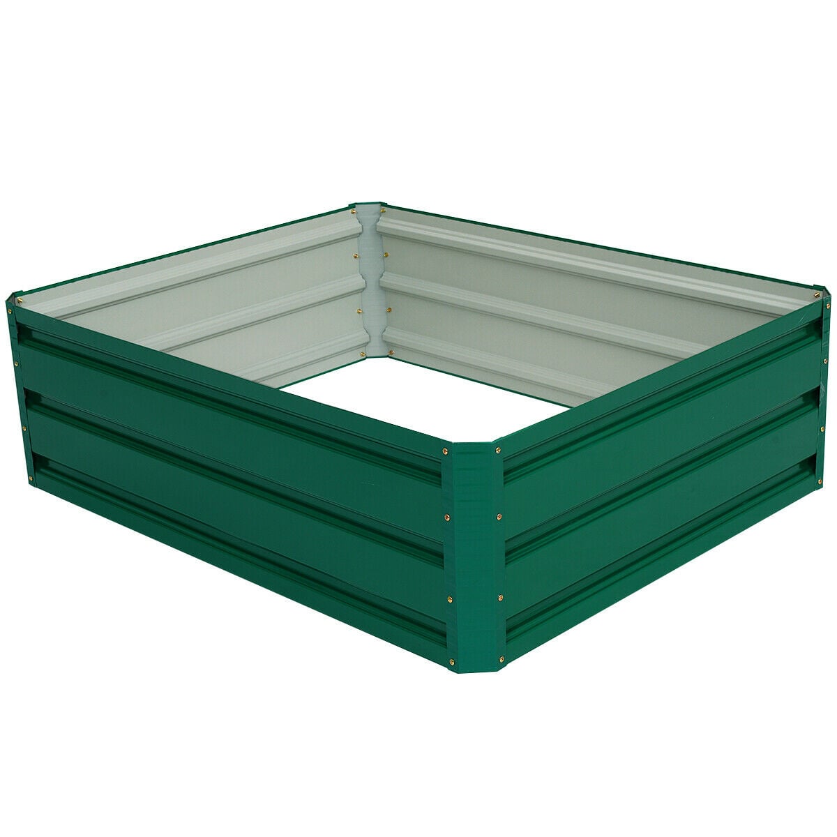 40 Inch x 32 Inch Patio Raised Garden Bed for Vegetable Flower Planting-Raised Garden Beds-DECOROLALA
