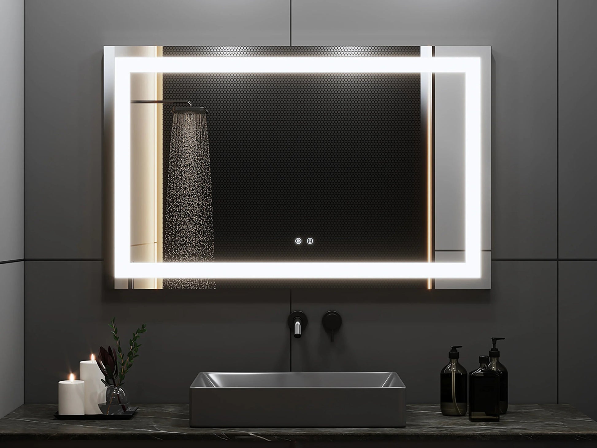 40" LED Mirror : Aura Collection-Migration_Mirrors-DECOROLALA