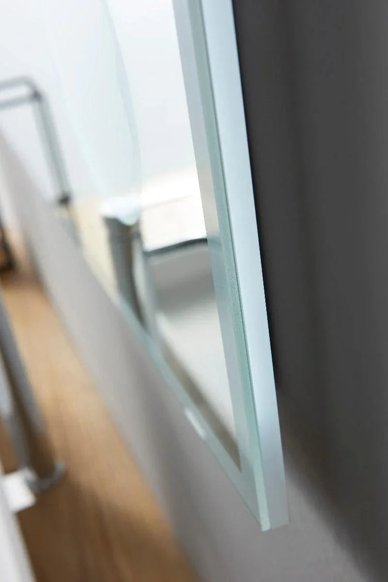 40" LED Mirror - Frosted Edge-Mirror-DECOROLALA