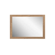 40" Rectangular Mirror with Rough Oak Frame-Migration_Mirrors-DECOROLALA