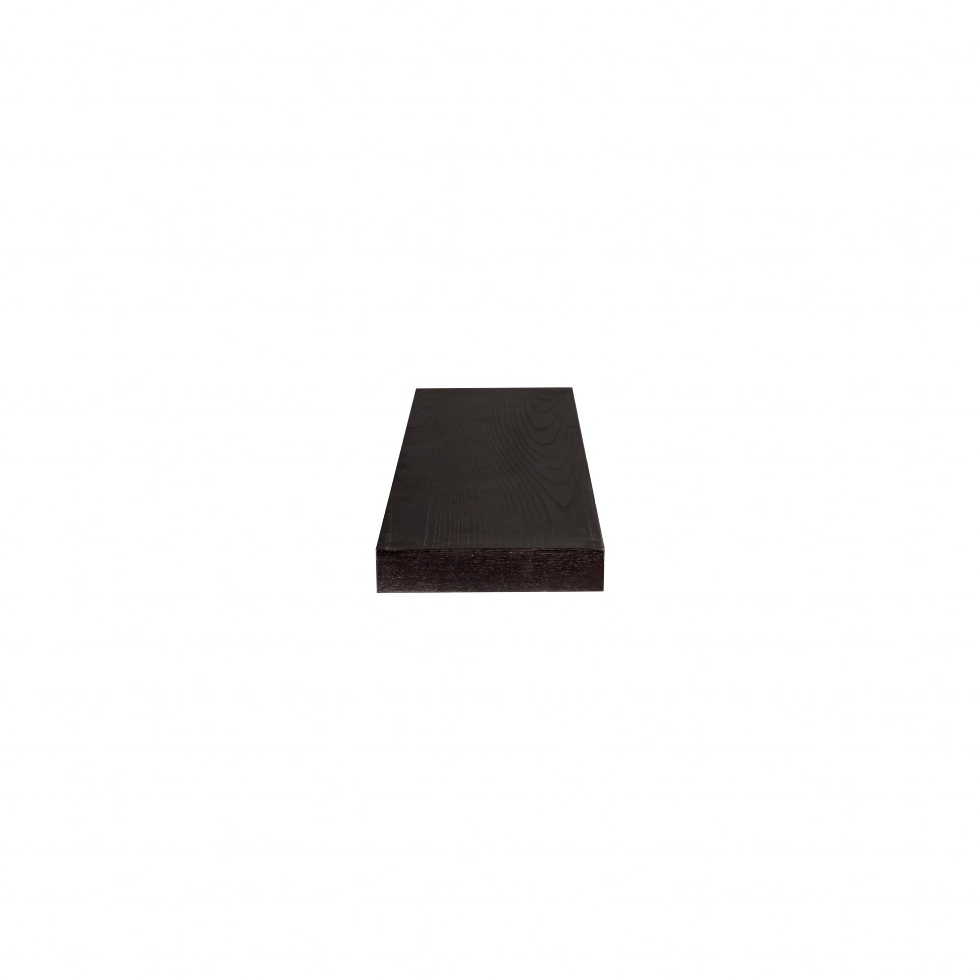 43" Espresso Wooden Wall Mounted Floating Shelf-Wall Mounted Shelves-DECOROLALA