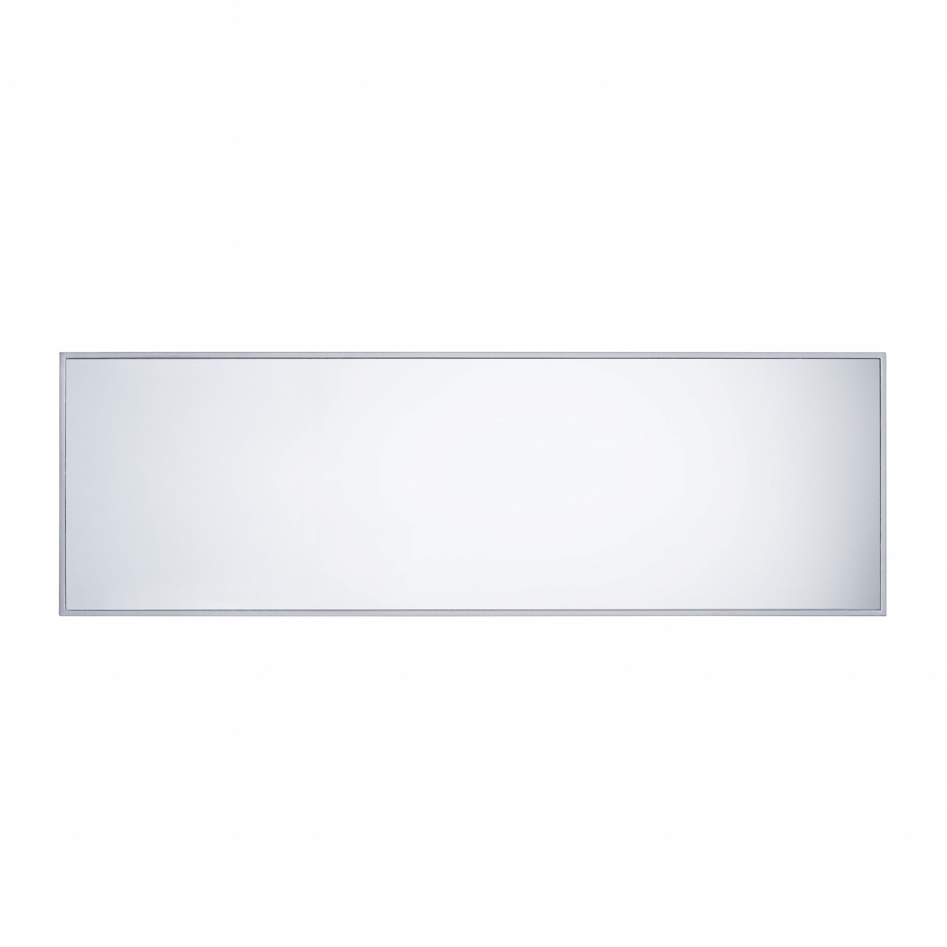 50" Silver Wood and Glass Three Drawer Credenza with Two Doors-Sideboards-DECOROLALA
