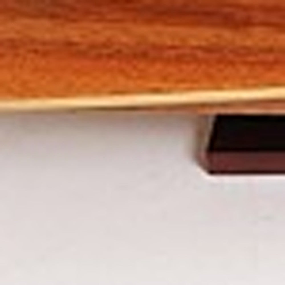 15" Natural Manufactured Wood Boat Sculpture-4