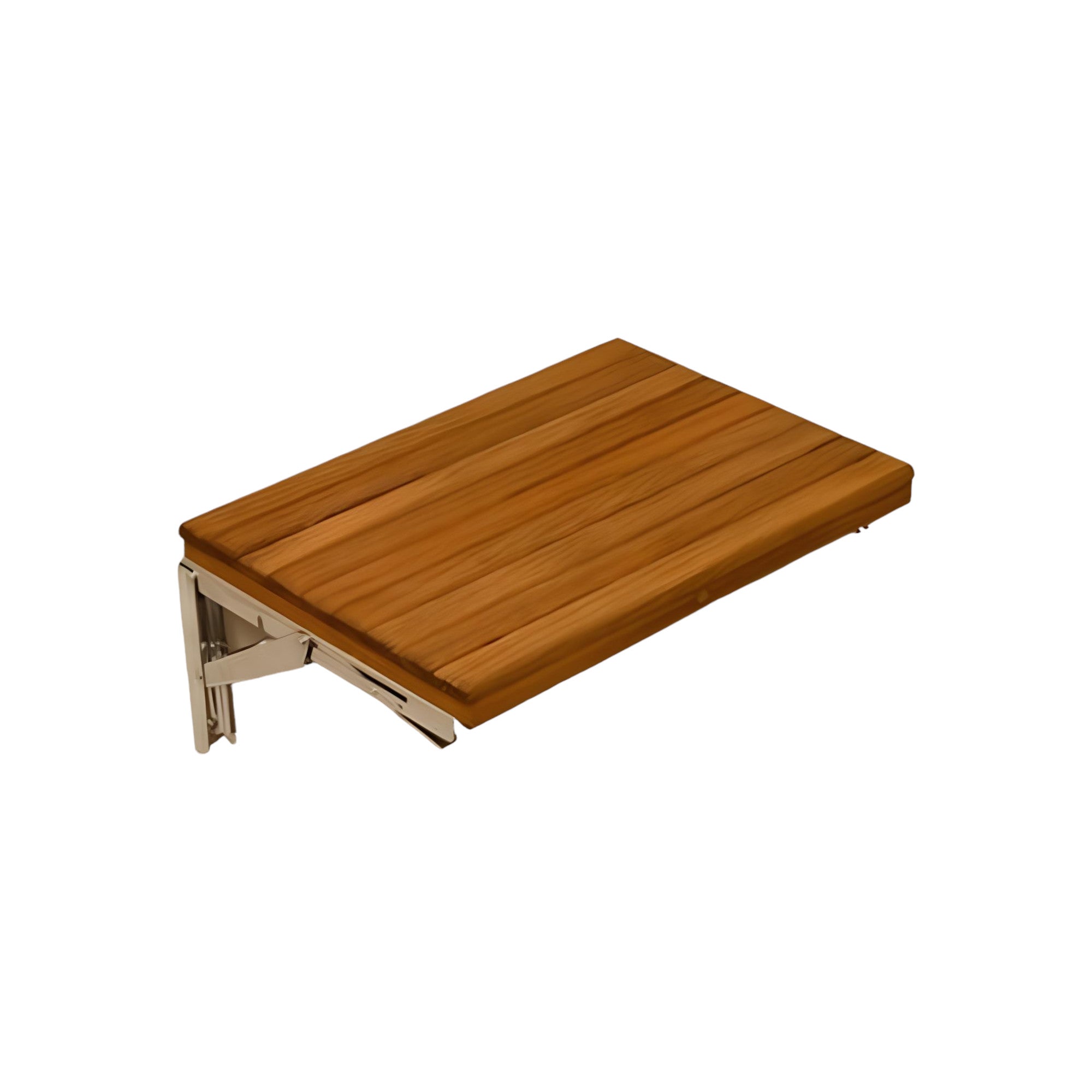 17" Premium Wall Mount Teak Shower Bench-1