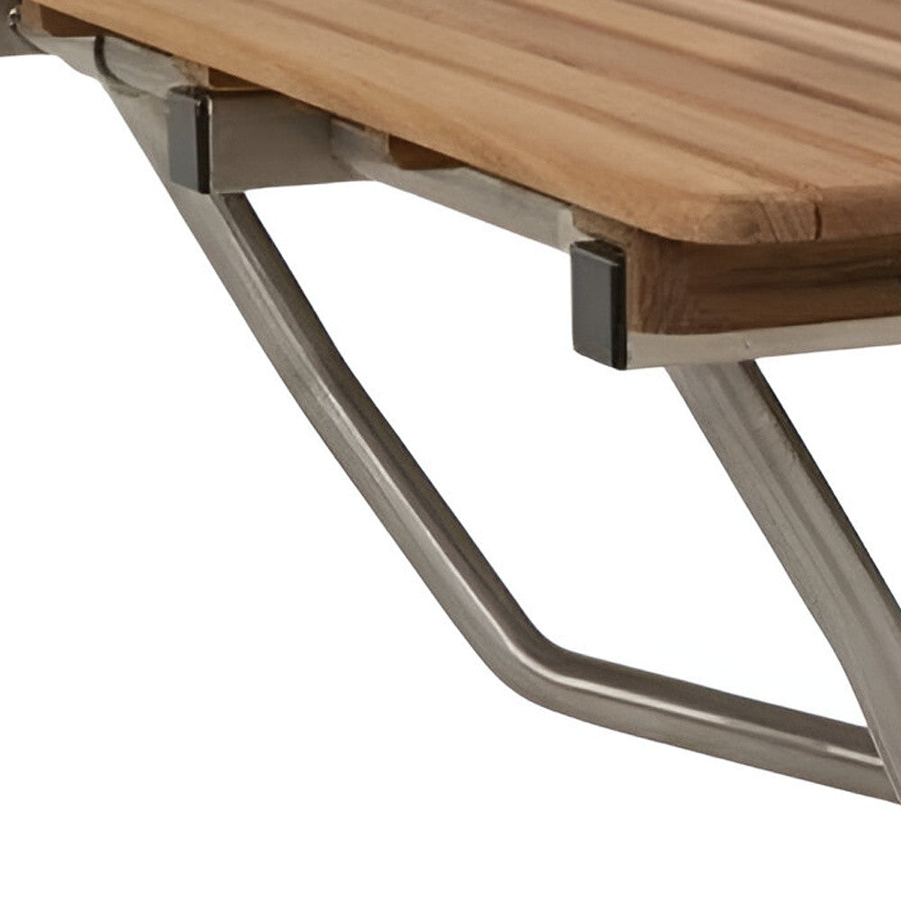32" Premium Wall Mount Teak Shower Bench-4