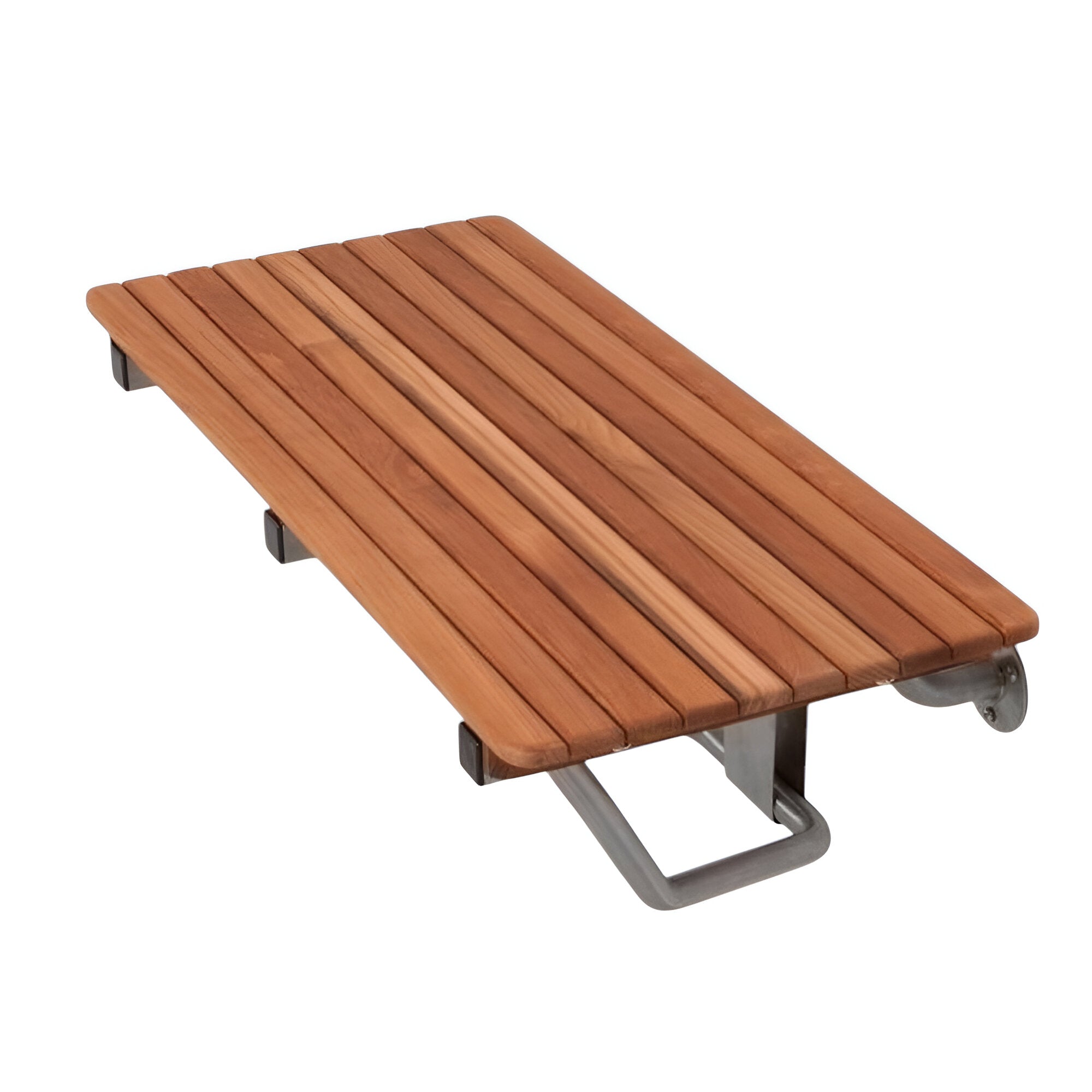 36" Premium Wall Mount Teak Shower Bench-1