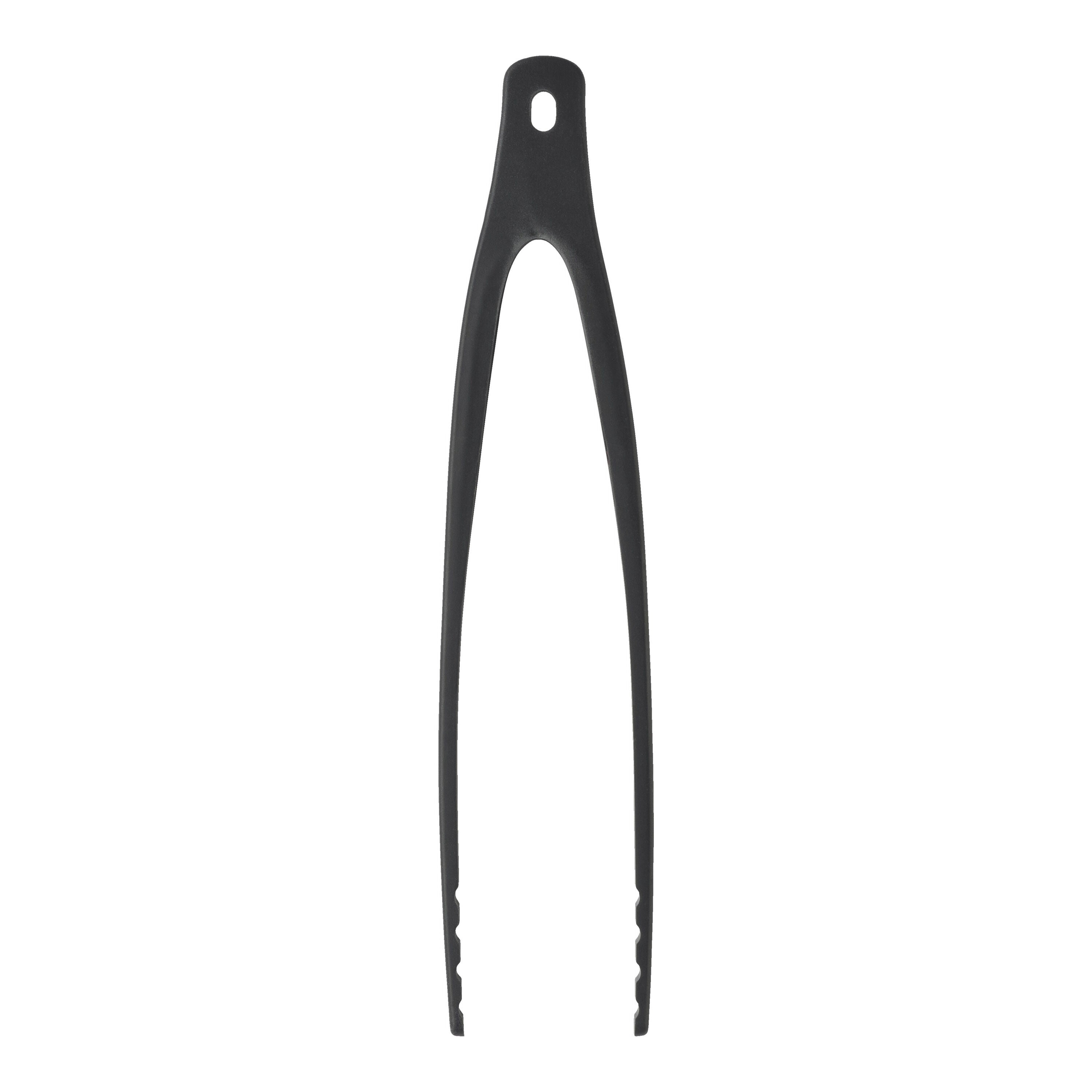 STAUB 31 cm Silicone Tongs, Black-n/a-DECOROLALA
