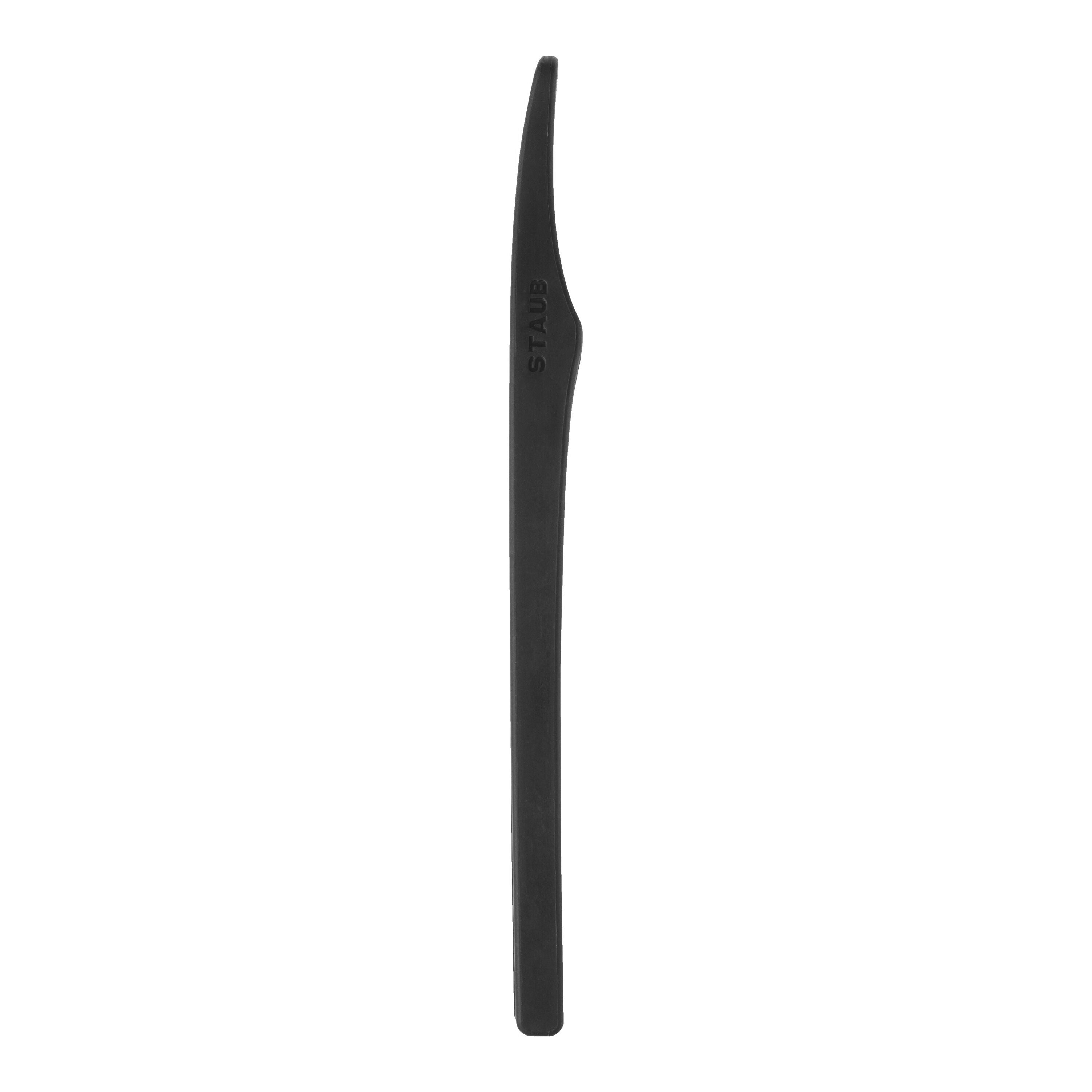 STAUB 31 cm Silicone Tongs, Black-n/a-DECOROLALA