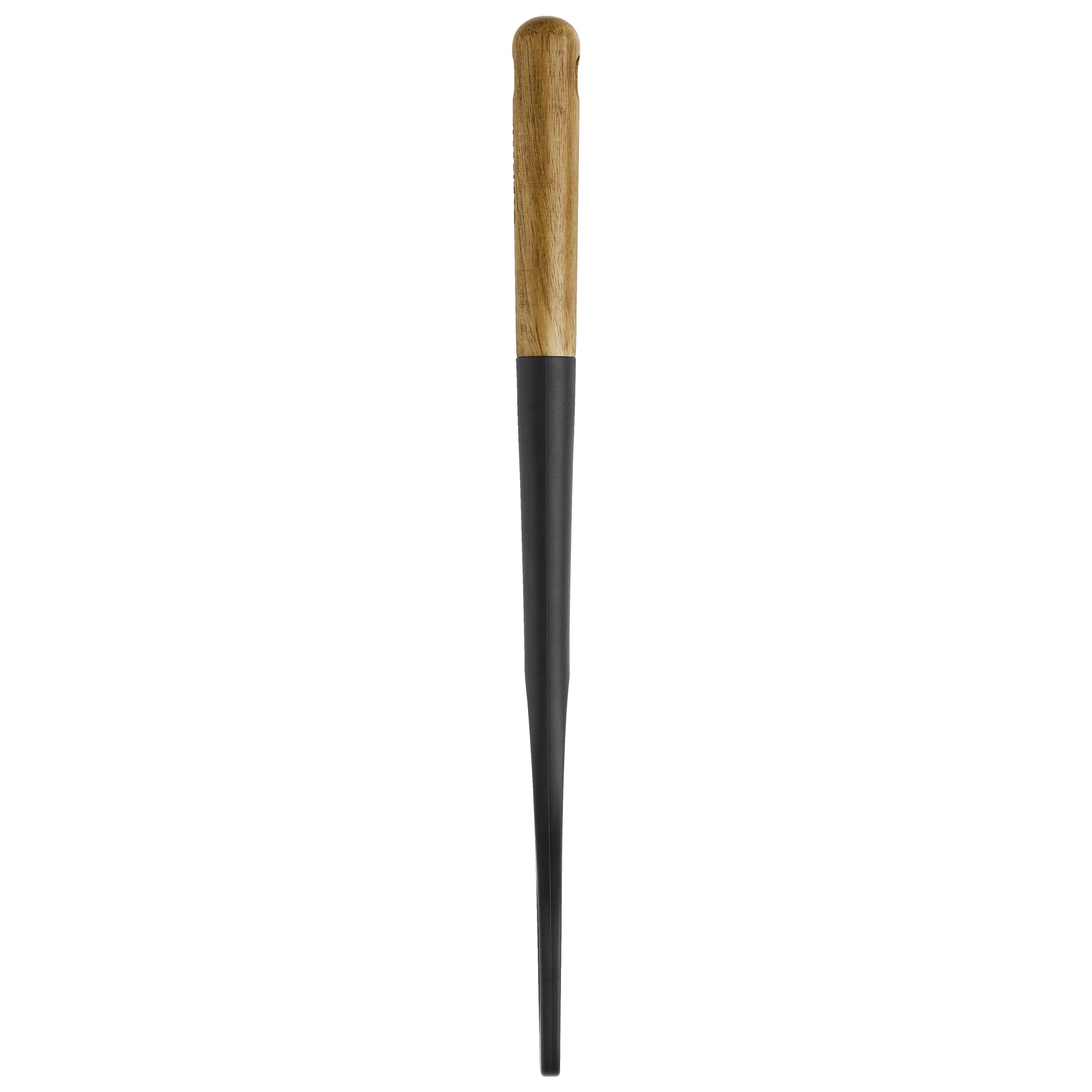 STAUB 31 cm Silicone Risotto Spoon, Black-n/a-DECOROLALA