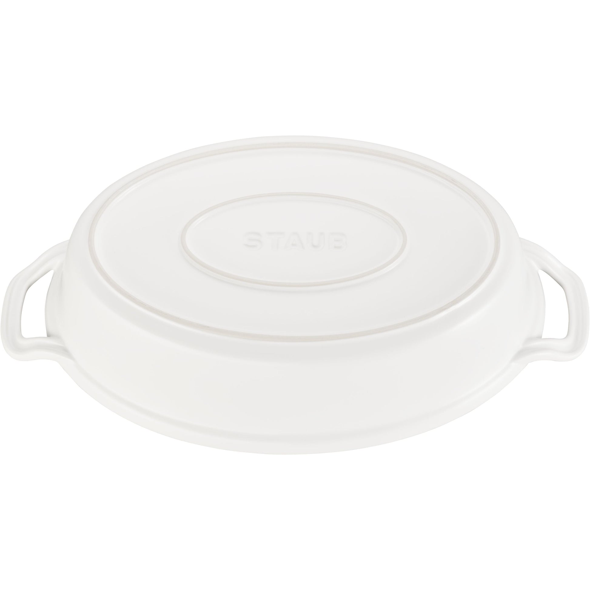 STAUB Ceramique Ceramic Special Shape Bakeware, Matte-White-n/a-DECOROLALA