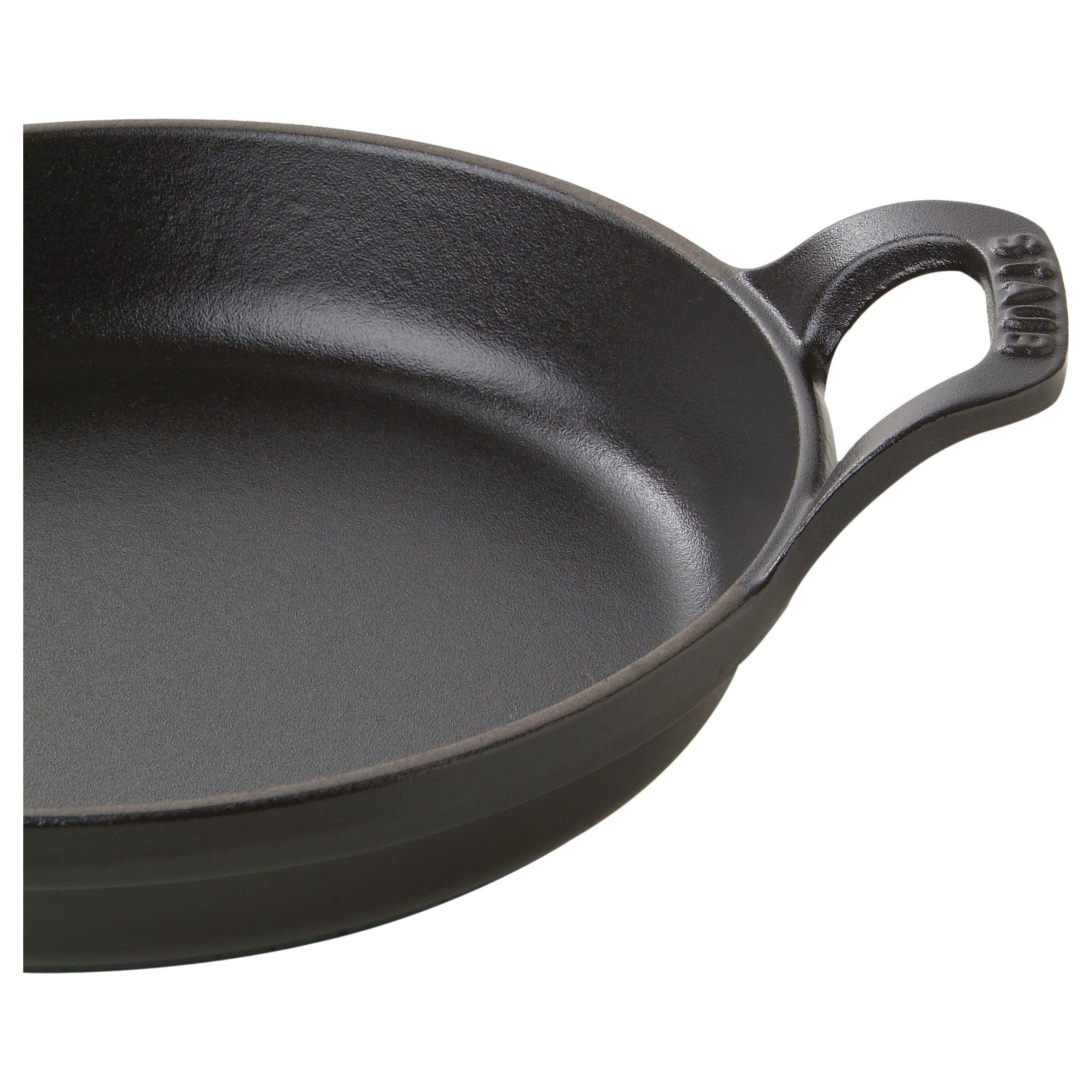 STAUB Specialities 400 mL Cast Iron Round Oven Dish, Black-n/a-DECOROLALA