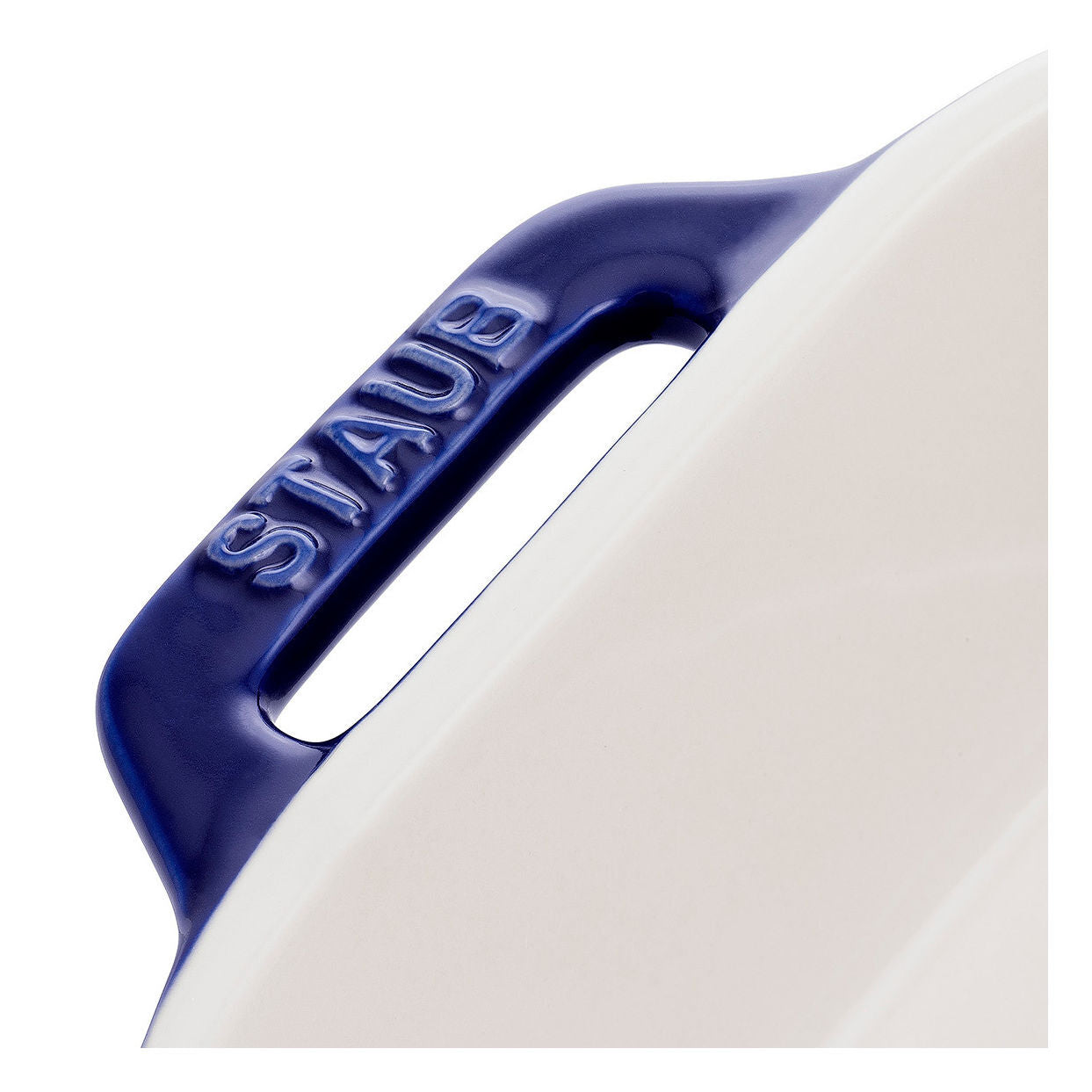 STAUB Ceramique 400 ml Ceramic Rectangular Oven Dish, Dark-Blue-n/a-DECOROLALA