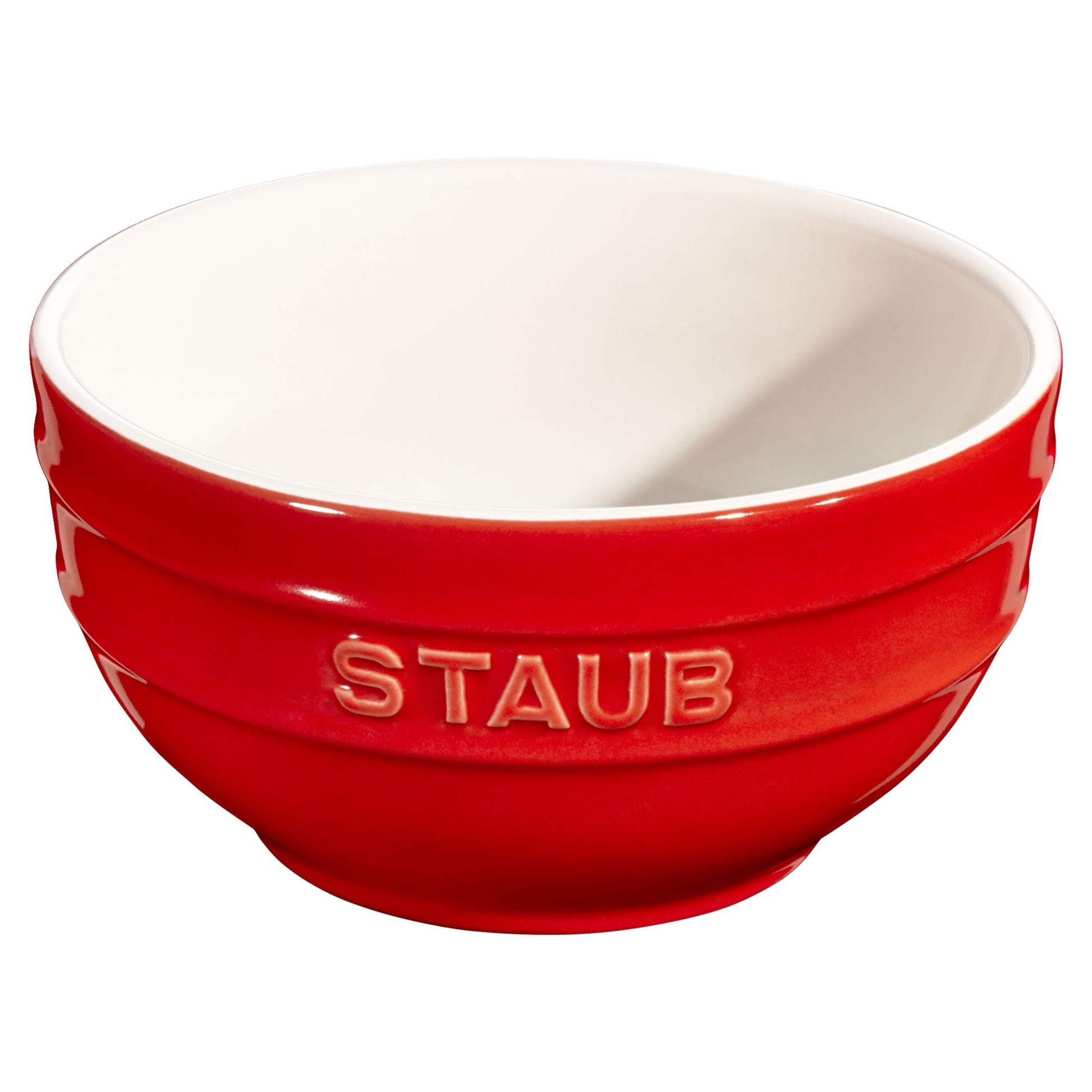 STAUB Ceramique 14 cm Ceramic Round Bowl, Cherry-n/a-DECOROLALA