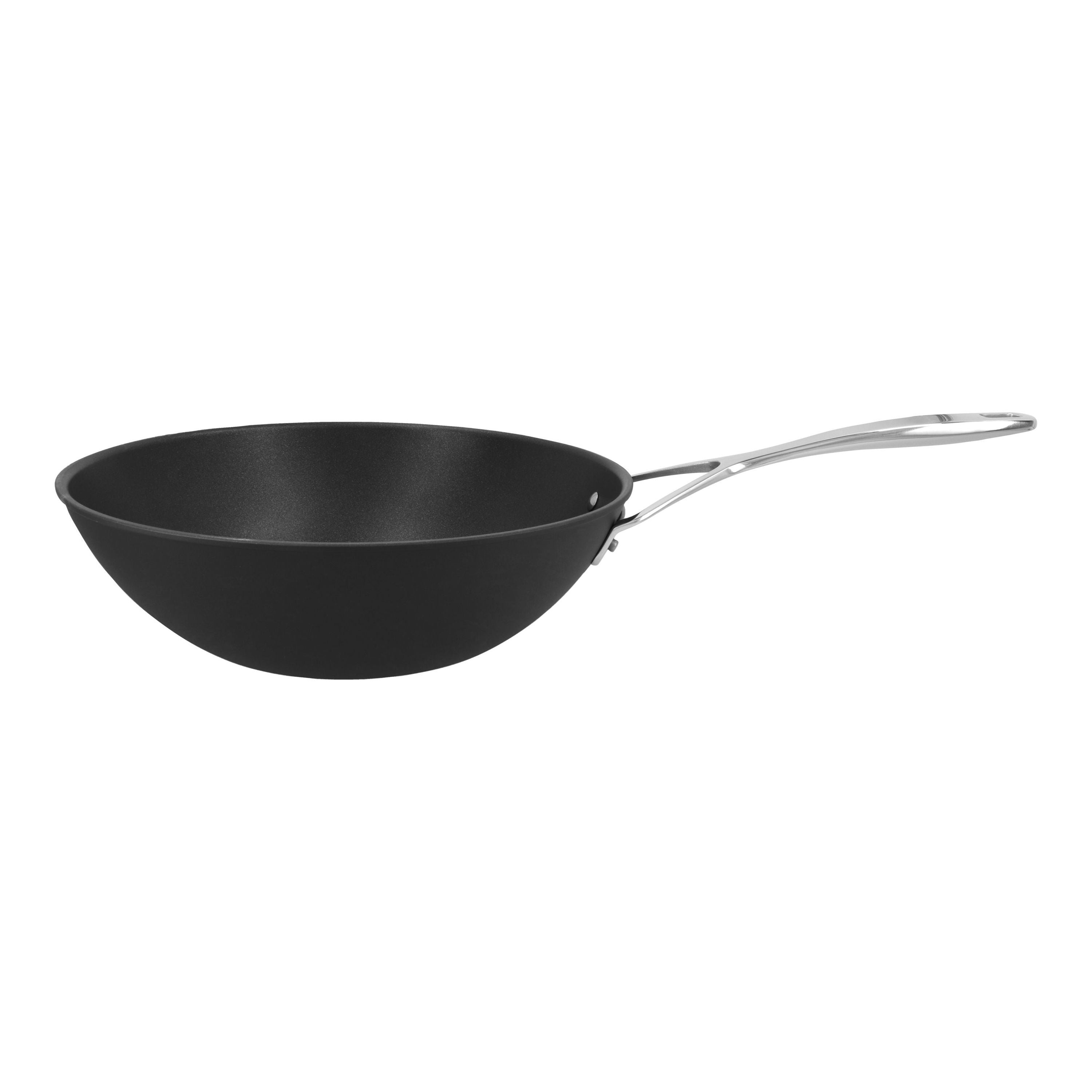 DEMEYERE Alu Pro 5 30 cm / 12 inch Aluminum Wok Flat Bottom-n/a-DECOROLALA
