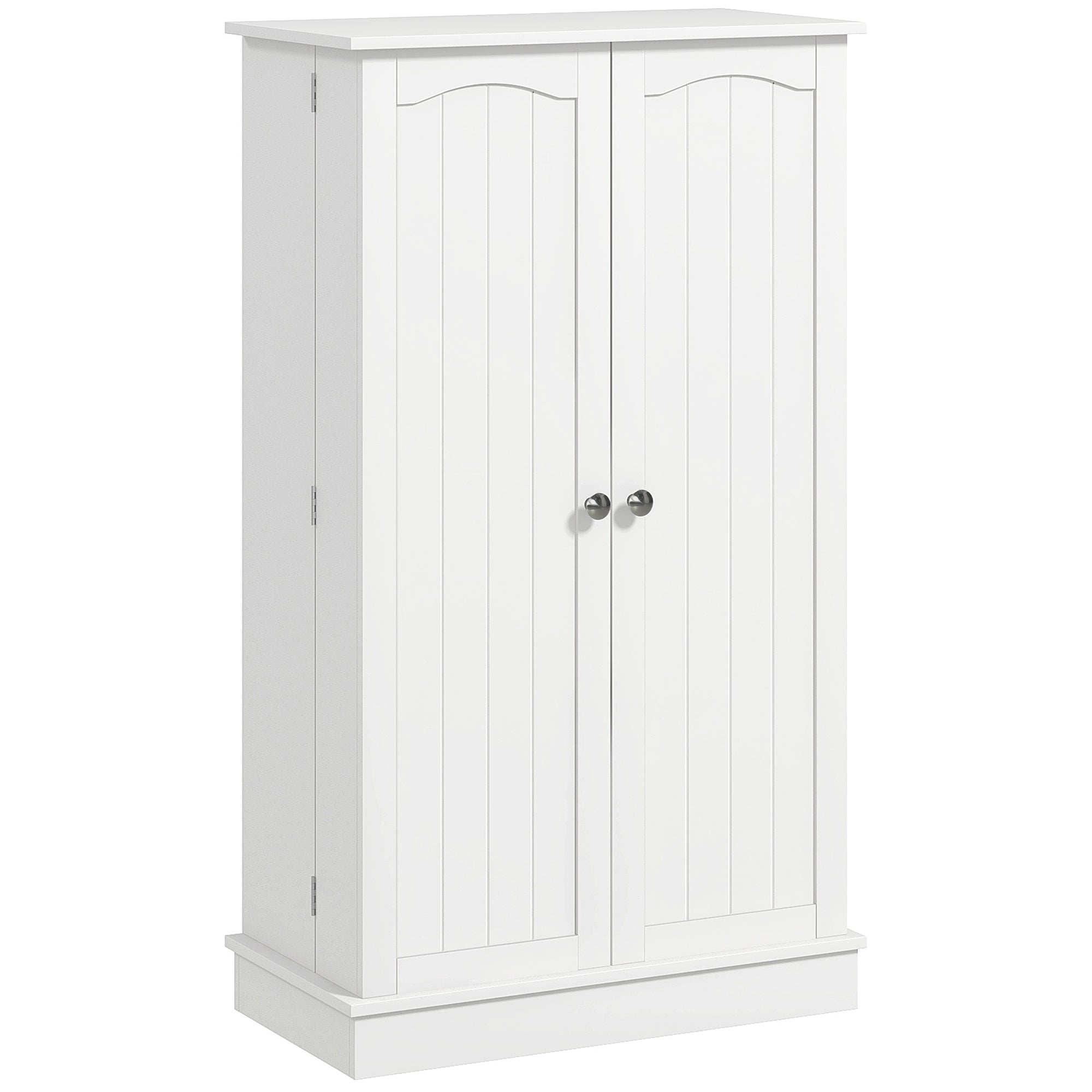 41" Freestanding Kitchen Pantry Cabinet - White-Home Furnishings > Storage & Organization > Kitchen Pantry Cabinets-DECOROLALA