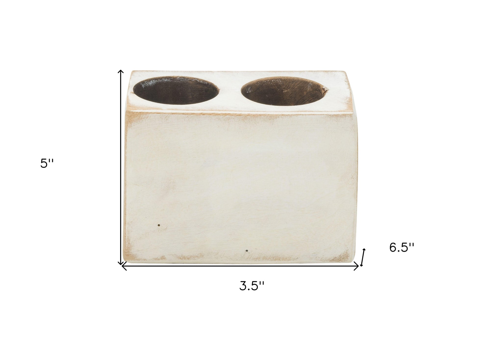 2" Wide Pillar Centerpiece Votive Candle Holder-Candle Holders-DECOROLALA