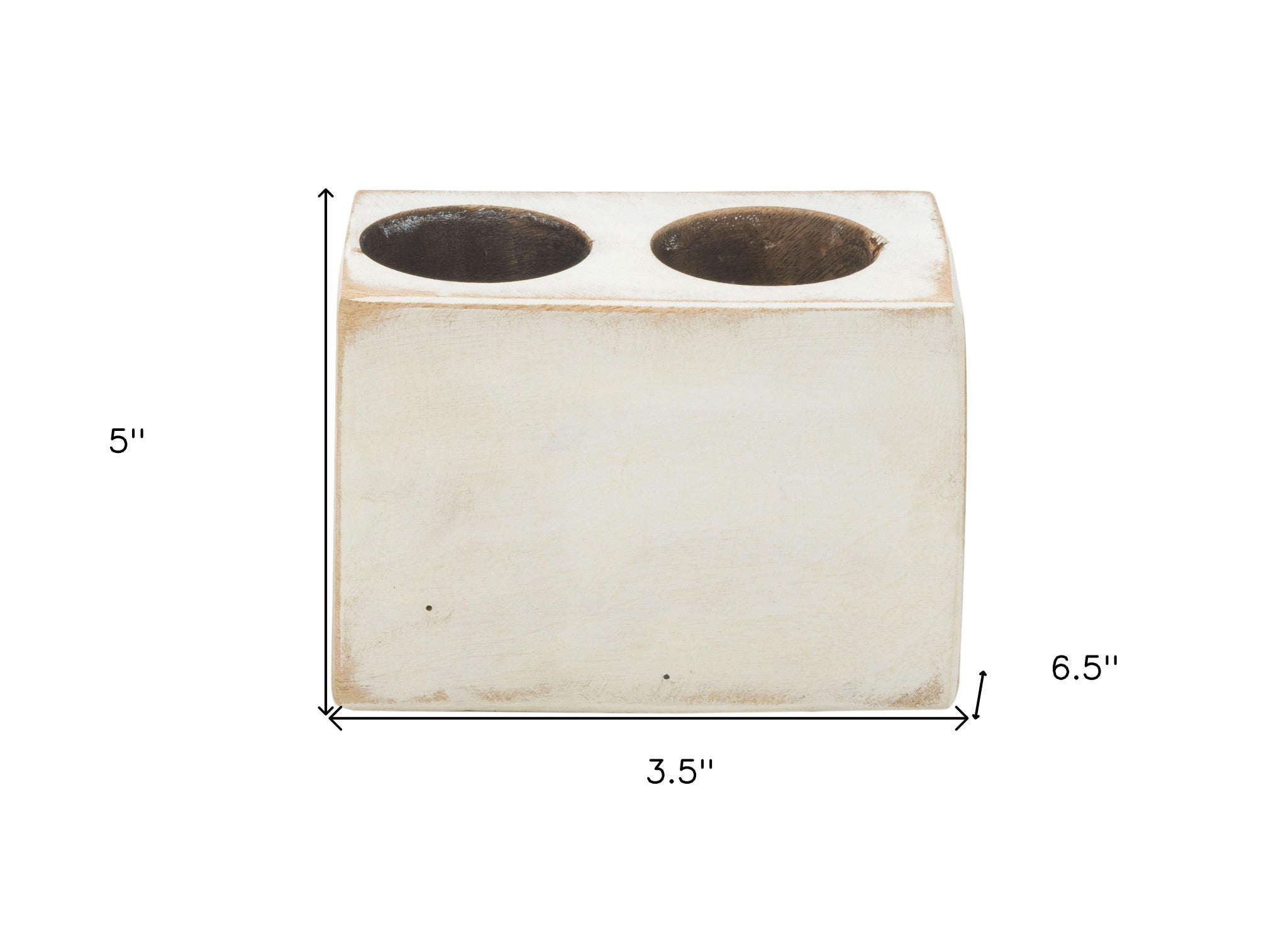 2" Wide Pillar Centerpiece Votive Candle Holder-Candle Holders-DECOROLALA