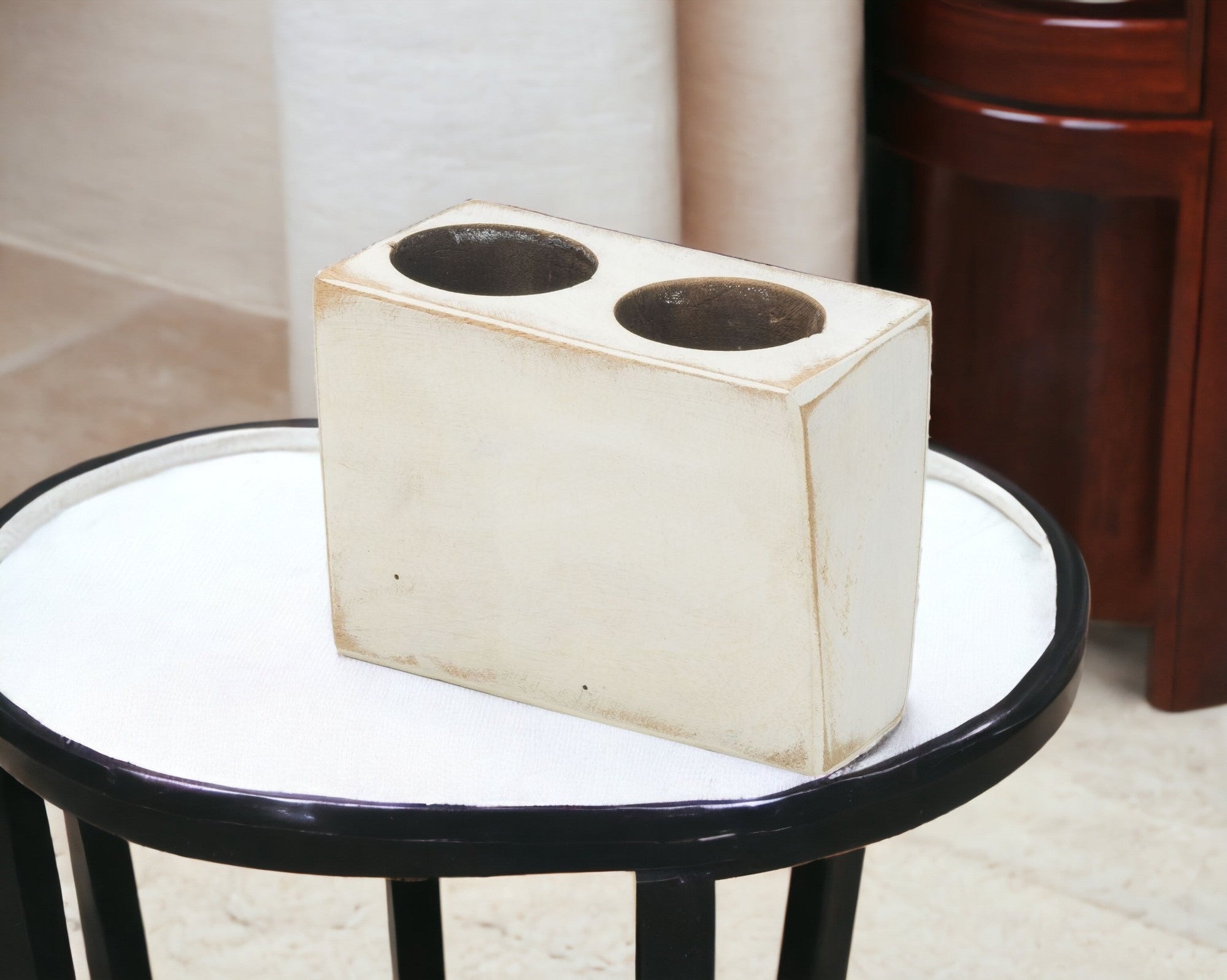 2" Wide Pillar Centerpiece Votive Candle Holder-Candle Holders-DECOROLALA