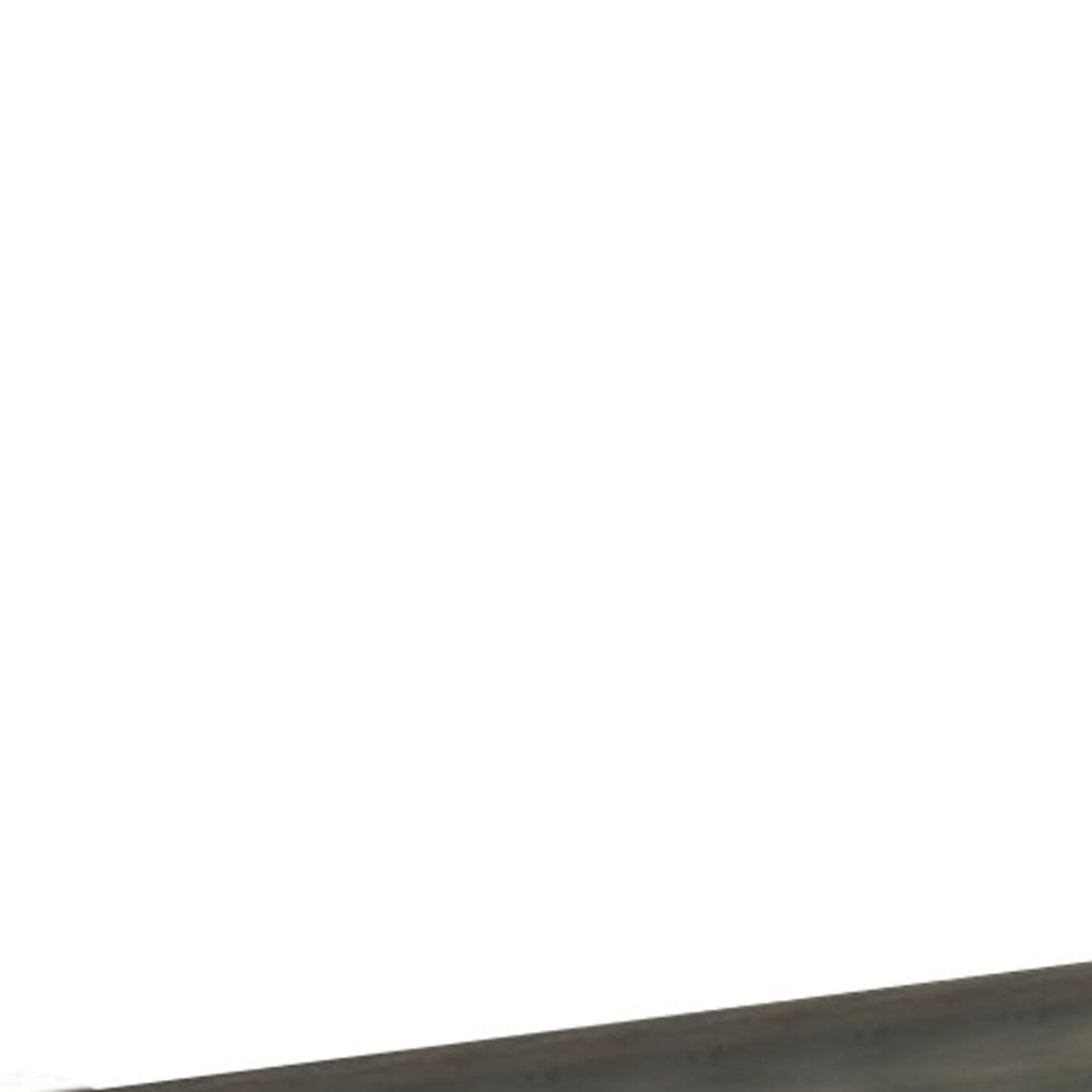 42" Blue and White Solid Wood Console Table-Console Tables-DECOROLALA