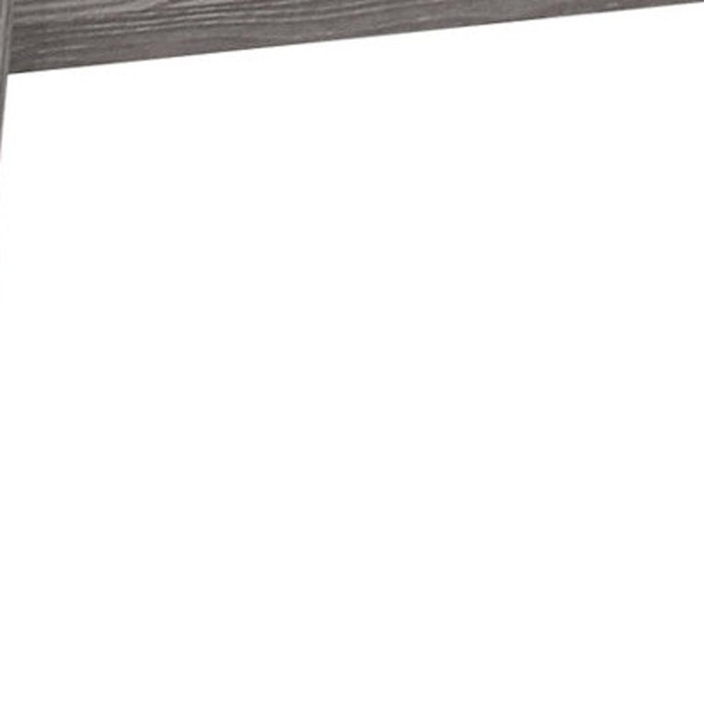 42" Gray Open Shelving TV Stand-TV Stands-DECOROLALA