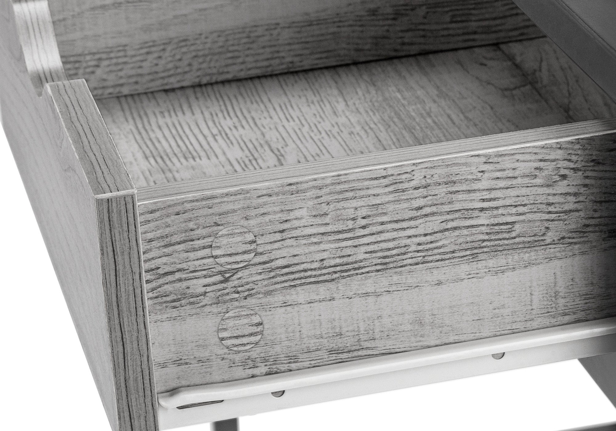 42" Gray and Dark Gray Computer Desk-Desks-DECOROLALA