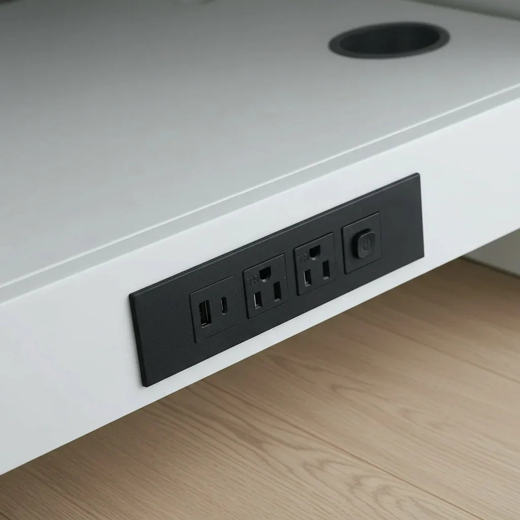 42" Hampton Grey Freestanding Vanity with Engineered Calcutta Marble Countertop-Migration_Bathroom Vanities-DECOROLALA