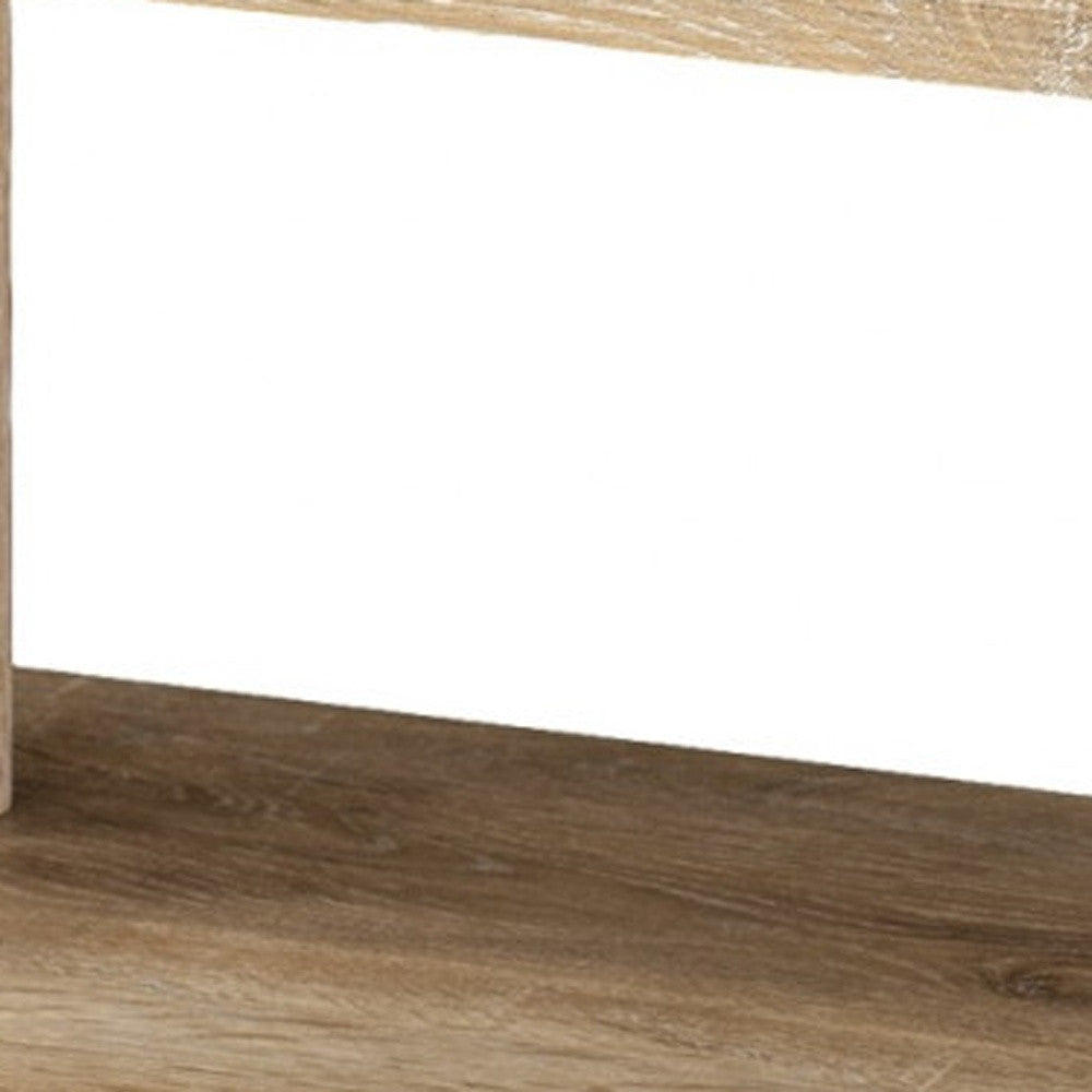 42" Natural Wood Coffee Table-Coffee Tables-DECOROLALA