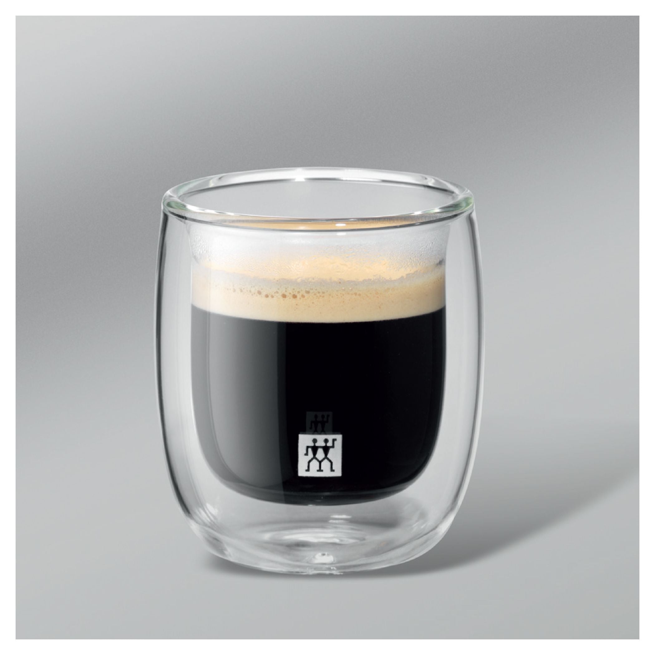 ZWILLING Sorrento 2 Piece Espresso Glass Set, Transparent-n/a-DECOROLALA