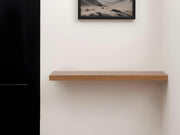 43" Brown Wooden Wall Mounted Floating Shelf-Wall Mounted Shelves-DECOROLALA