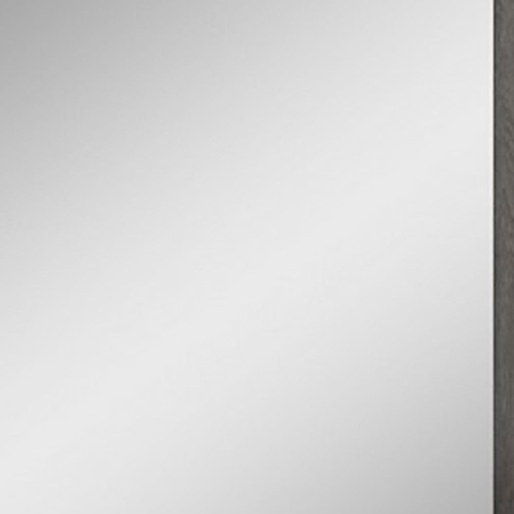 43" Refined Grey High Gloss Mirror-Mirrors-DECOROLALA