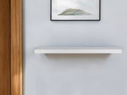 43" White Wooden Wall Mounted Floating Shelf-Wall Mounted Shelves-DECOROLALA