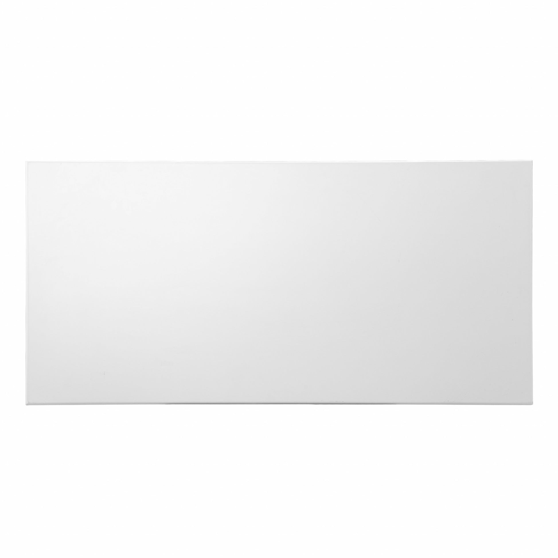 43" White Writing Desk With Two Drawers-Desks-DECOROLALA